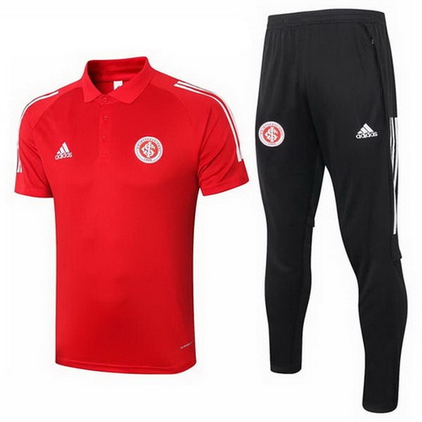 Polo Internacional Conjunto Completo 2020 2021 Rojo